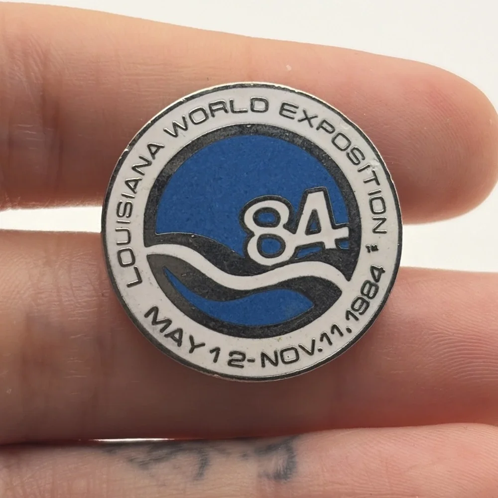Louisiana World Exposition 1984 Lapel Hat Pin